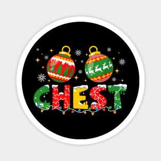 Chest Christmas Matching Couple Chestnuts Magnet